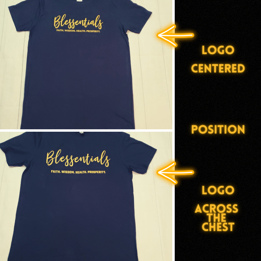 BLESSENTIALS® T-Shirt (Black/Gold)