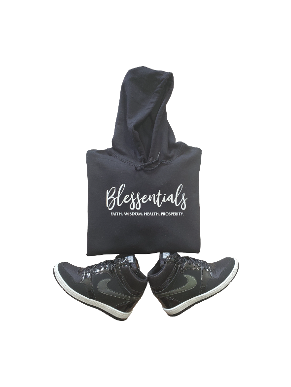 BLESSENTIALS® Hoodie (Black/White)